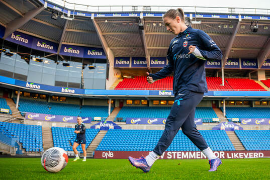 Elisabeth Terland of the Norwegian women's national