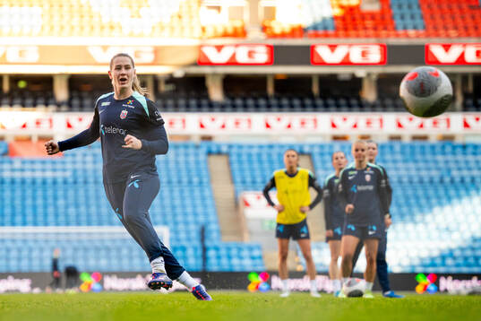 Elisabeth Terland of the Norwegian women's national