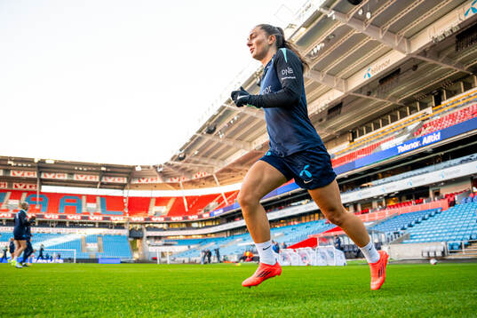 Vilde Bøe Risa of the Norwegian women's national football