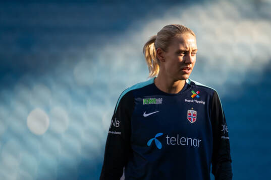 Lisa Naalsund of the Norwegian women's national football