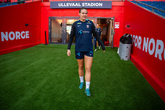 Marthine Østenstad of the Norwegian women's national
