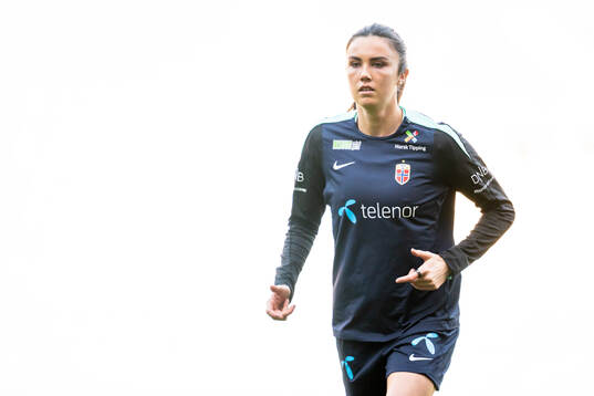 Ingrid Syrstad Engen of the Norwegian women's national