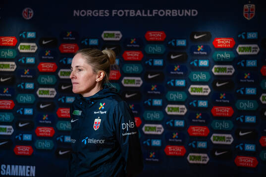 Gemma Grainger, head coach of the Norwegian women's