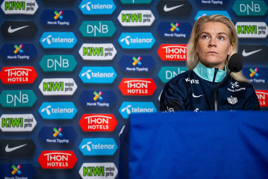 Ada Hegerberg of the Norwegian women's national football
