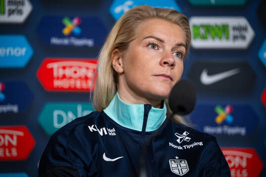 Ada Hegerberg of the Norwegian women's national football