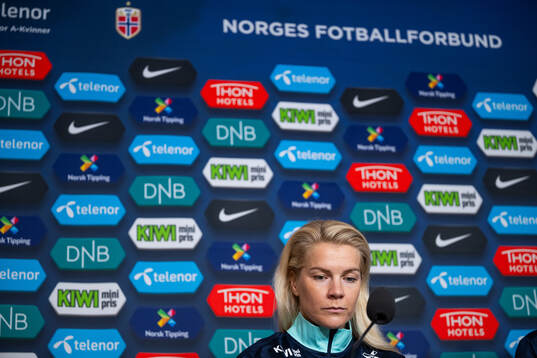 Ada Hegerberg of the Norwegian women's national football