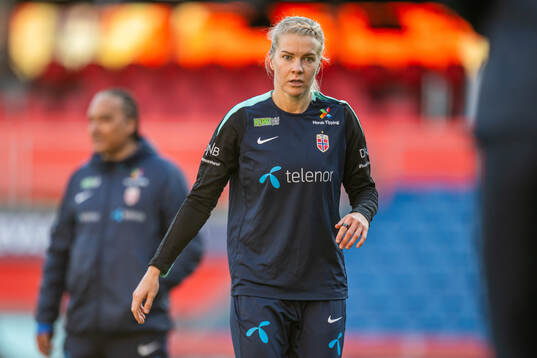 Ada Hegerberg of the Norwegian women's national football
