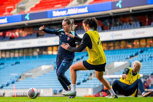 Elisabeth Terland of the Norwegian women's national