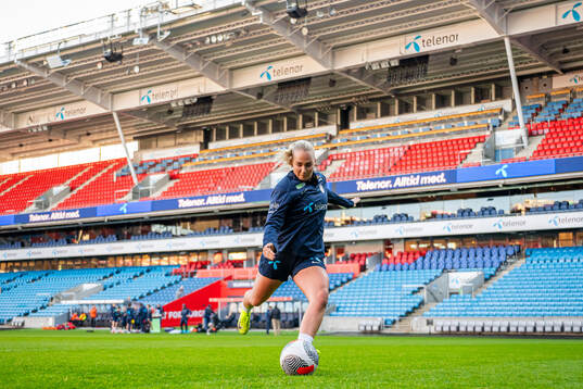 Cathinka Tandberg of the Norwegian women's national