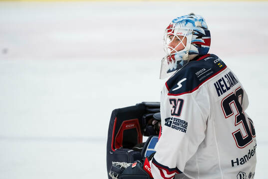 Linköpings målvakt Christian Heljanko innan