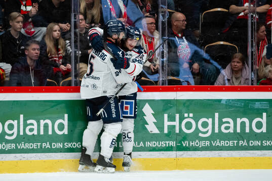 Linköpings Olle Strandell jublar