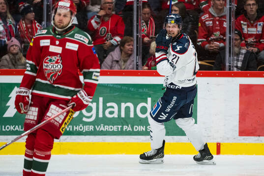 Linköpings Christoffer Ehn jublar
