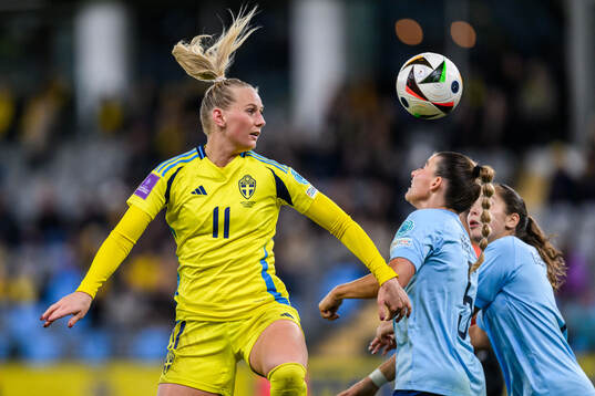 Stina Blackstenius of Sweden