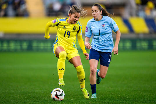 Johanna Rytting Kaneryd of Sweden and Joana Lourenco