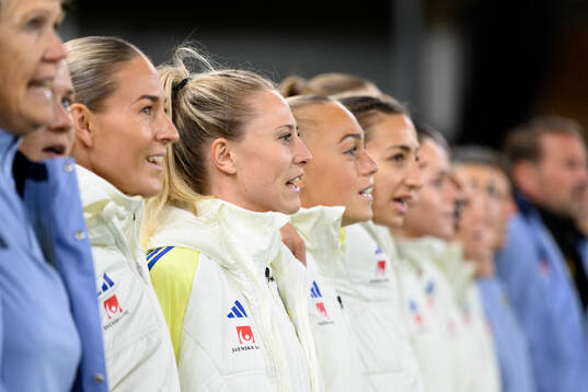 Rebecka Blomqvist of Sweden at lineup