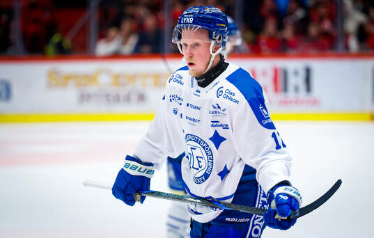 Leksands Kalle Östman deppar vid 2-0