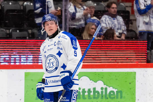 Leksands Patrik Zackrisson deppar