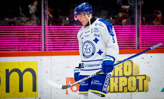 Leksands Patrik Zackrisson deppar
