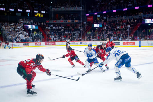 Örebros Robert Leino, Patrik Karlkvist och Leksands Kalle