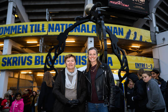 Annette Börjesson och Lotta Schelin