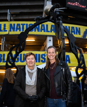 Annette Börjesson och Lotta Schelin