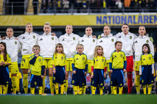 Julia Zigiotti Olme, Nathalie Björn, Stina Blackstenius,