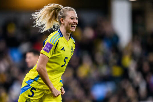 Bläddra bland fler bilder av Football, UEFA Women's Euro Qualifier, Play-off, Sweden - Luxembourg