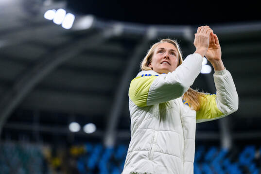 Magdalena Eriksson of Sweden celebrate