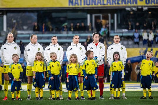 Stina Blackstenius, Magdalena Eriksson, Hanna Wijk, Jonna