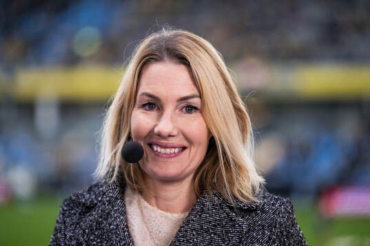 Hanna Marklund of Swedish broadcaster SVT