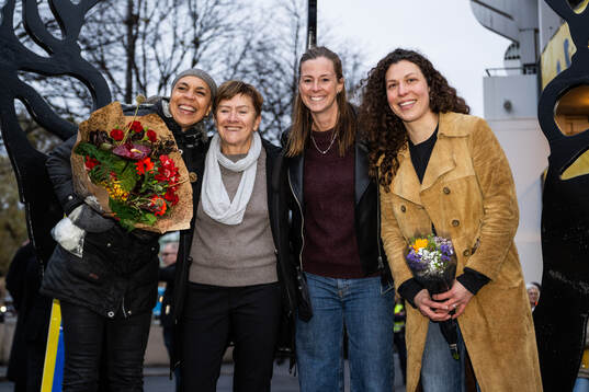 Konstnär Camilla Akraka, Annette Börjesson, Lotta Schelin
