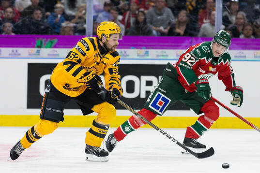Skellefteås Arvid Lundberg och Frölundas Filip Cederqvist