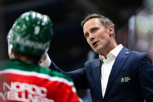 Frölundas tränare Roger Rönnberg
