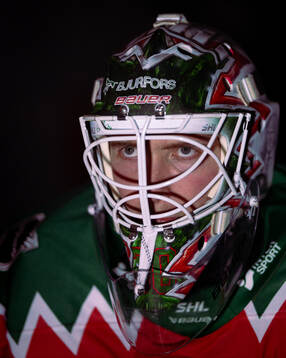 Frölundas målvakt Tobias Normann
