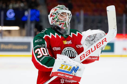 Frölundas målvakt Tobias Normann