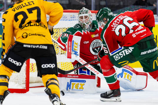 Frölundas målvakt Tobias Normann