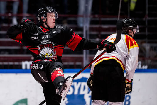 Malmö Redhawks Lassi Thomson jublar