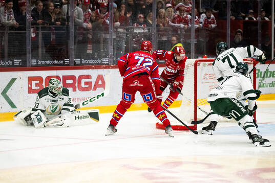 Färjestads målvakt Maxime Lagacé