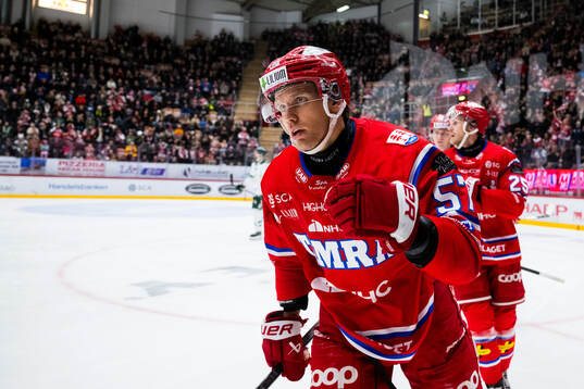 Timrås Anton Wedin jublar