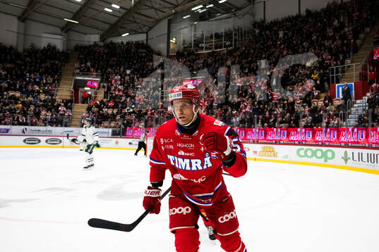 Timrås Anton Wedin jublar