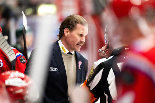 Timrås tränare Olli Jokinen