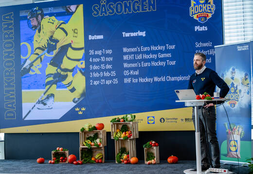 Head coach Ulf Lundberg of Sweden