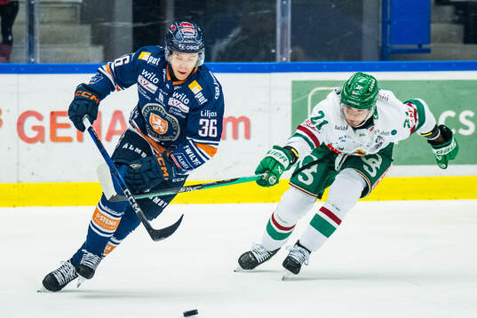 Växjös Elias Rosén och Rögles Henry Bowlby