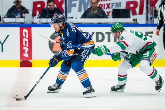 Växjös Emil Sylvegård och Rögles Felix Nilsson