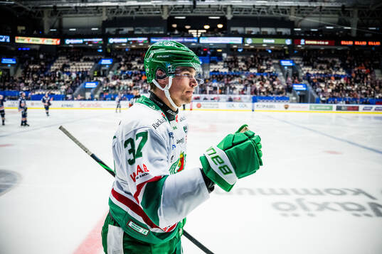 Rögles Albin Sundsvik jublar
