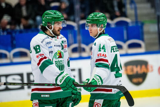 Rögles Dennis Everberg och Jacob Peterson