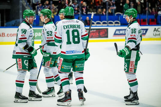 Rögles Filip Johansson, Dennis Everberg och Lukas