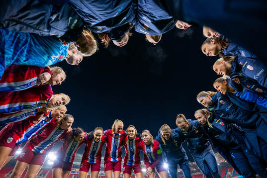 Bläddra bland fler bilder av Football, UEFA Women's Euro Qualifier, play-off, Norway - Albania