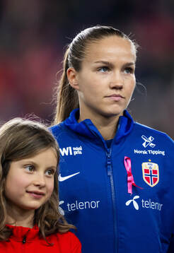Guro Reiten of Norway line up
