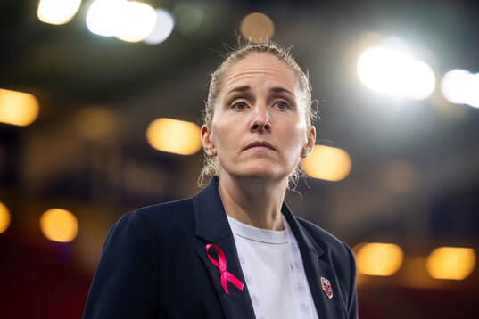 Gemma Grainger, head coach of Norway